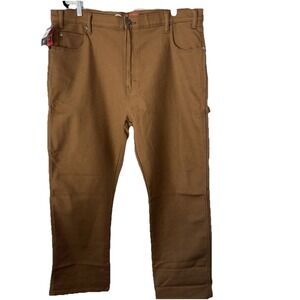 Dickies Men Duck Carpenter Pants, Regular Fit, Straight Leg Size 42 NWT!